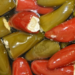 peper met roomkaas